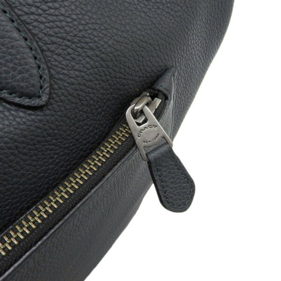 COACH leather metropolitan tote bag khaki - Picture 5 of 9